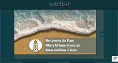 Desktop Screenshot of oceangrove.org