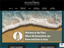 Tablet Screenshot of oceangrove.org